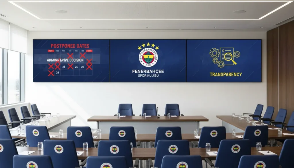 Fenerbahçe Yüksek Divan Kurulu Toplantısı Ertelenmesiyle İlgili Gelişmeler