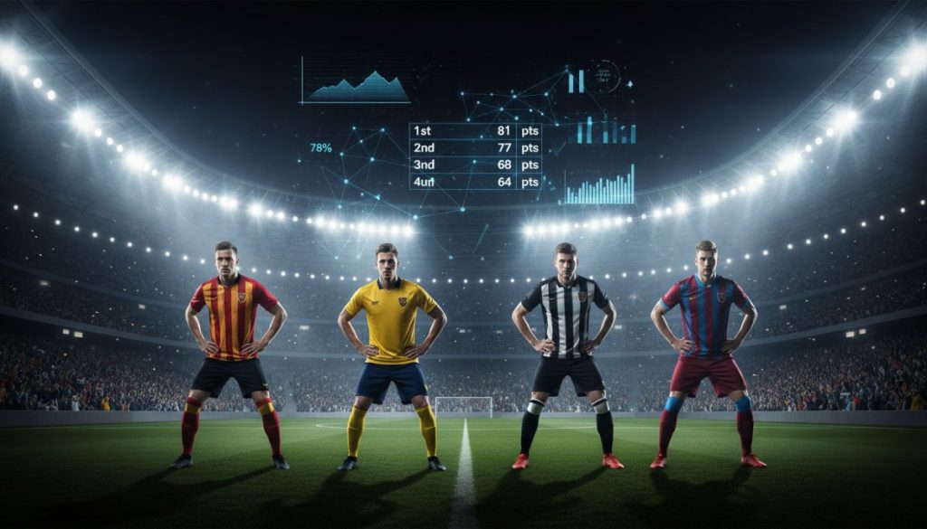 Yapay Zeka ile Süper Lig Şampiyonluk Analizi: Galatasaray Üstün Durumda