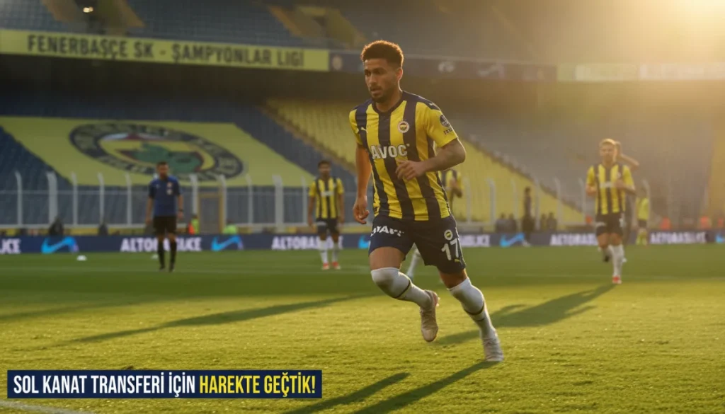 Fenerbahçe Kanatta Yeni Hamle İçin Hazırlanıyor