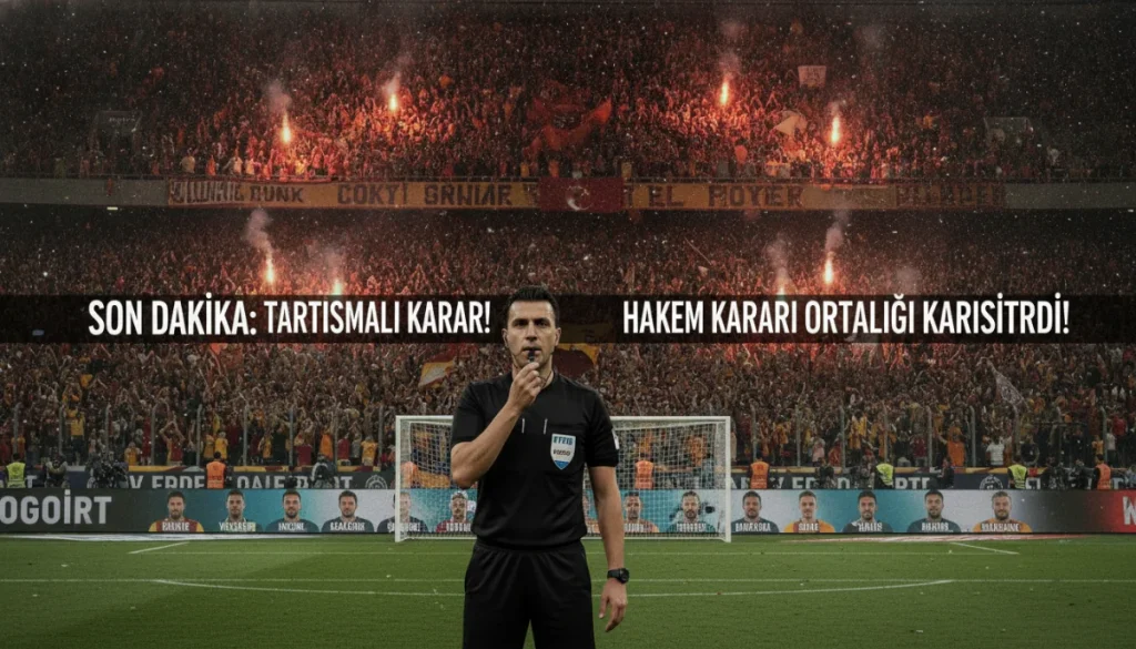 Süper Lig 7. Hafta Hakem Atamalarında Yeni Model